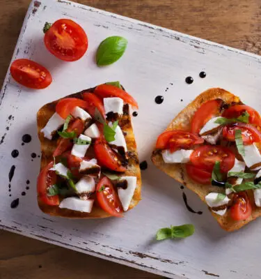 Bruschetta With Traditional Barrel Aged Balsamic Recipe