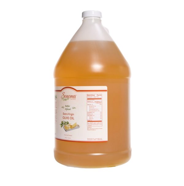 Infused Extra Virgin Olive Oil | <b>Butter</b> | 1 Gallon / 3.8 Liters