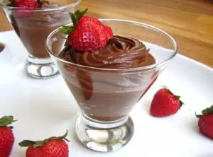Strawberry Balsamic Chocolate Mousse Recipe