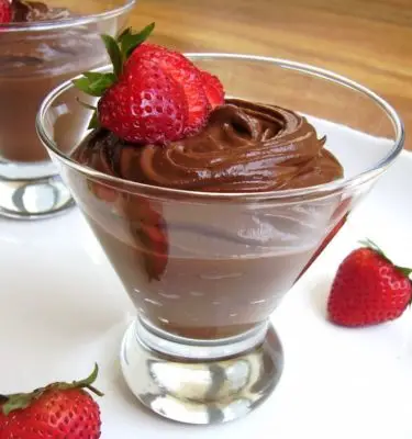 Strawberry Balsamic Chocolate Mousse Recipe