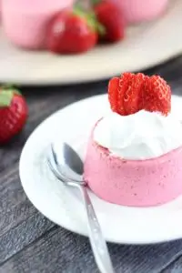 Strawberry  Balsamic Panna Cotta Recipe