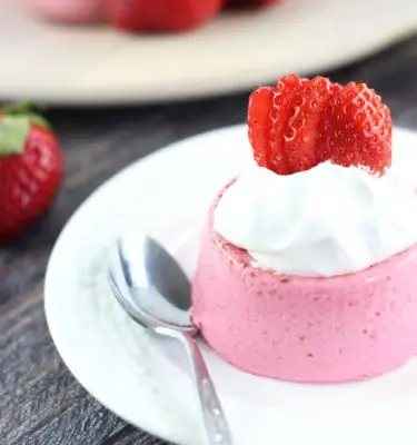 Strawberry  Balsamic Panna Cotta Recipe