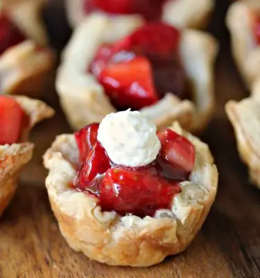 Strawberry Balsamic with Fresh Strawberries in Puff Pastry Recipe