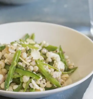 Sugar Snap Pea and Barley with Lemon Olive Oil Salad Recipe