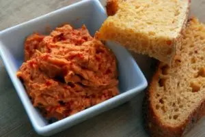 Sun-Dried Tomato Dip with Rosemary / Basil Olive Oil Recipe