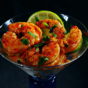 Tequila Shrimp with Lime Infused Olive Oil Recipe