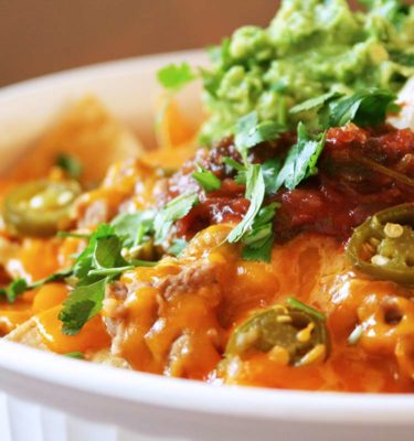 Tex-Mex Nachos Appetizer Recipe