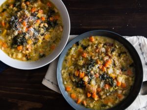 Tuscan Garbanzo Bean and Sun Dried Soup Recipe