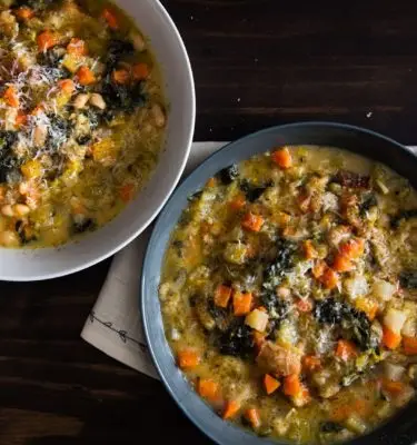 Tuscan Garbanzo Bean and Sun Dried Soup Recipe