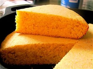 Corn Bread with Sweet / Hot Garlic Recipe