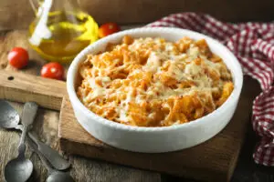 Smoked Gouda Pasta with Garlic Olive Oil Recipe