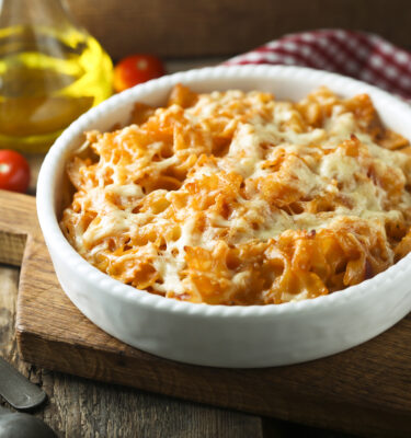 Smoked Gouda Pasta with Garlic Olive Oil Recipe