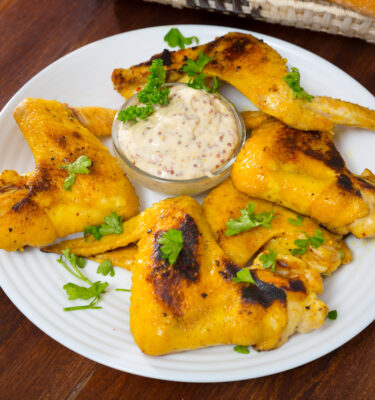 Sweet Hot Jalapeno Mustard Chicken Thighs Recipe