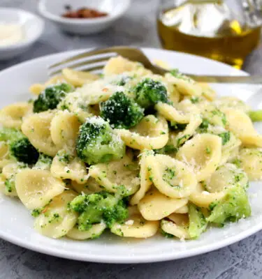 Lemon Olive Oil Orecchiette with Broccoli Rabe Recipe