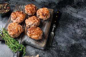 Mini Meatloaves with Mild Giardiniera and Tex-Mex Sweet Hot Jalapeno Mustard Recipe