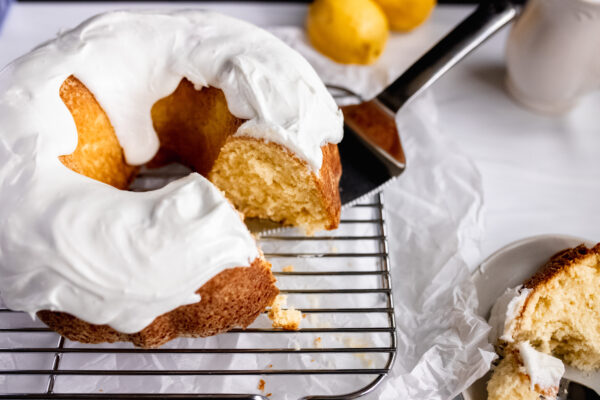 Lemon Olive Oil Yogurt Pound Cake Recipe