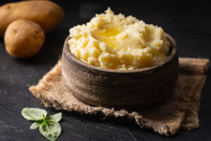 Blue Cheese Mashed Potatoes with Butter Olive Oil Recipe