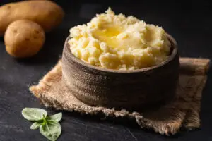 Blue Cheese Mashed Potatoes with Butter Olive Oil Recipe