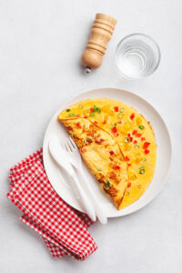 Giardiniera Cheese Omelet Recipe
