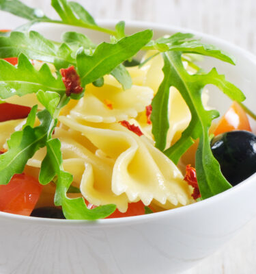 Pasta Salad with Summer Tomatoes and White Balsamic Recipe