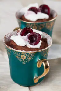 Chocolate Mousse with Cherry Balsamic for Two Recipe
