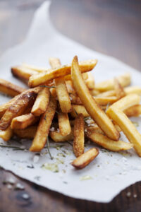 Hot Pepper Infused Olive Oil French Fries Recipe