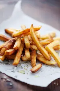 Hot Pepper Infused Olive Oil French Fries Recipe