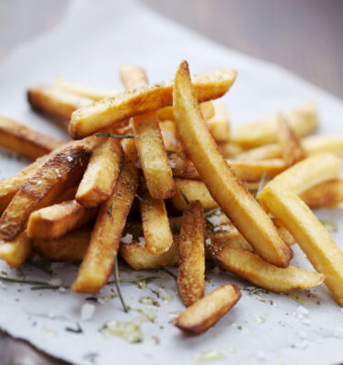 Hot Pepper Infused Olive Oil French Fries Recipe