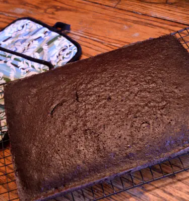 Chocolate Sheet Cake with Espresso Coffee Balsamic Vinegar Recipe