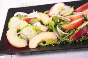 Lemon Olive Oil Apple and Cucumber Salad Recipe