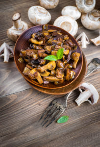 Roasted Mushroom Medley with Garlic Infused Olive Oil Recipe