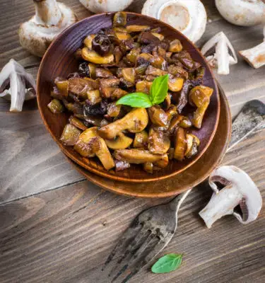 Roasted Mushroom Medley with Garlic Infused Olive Oil Recipe
