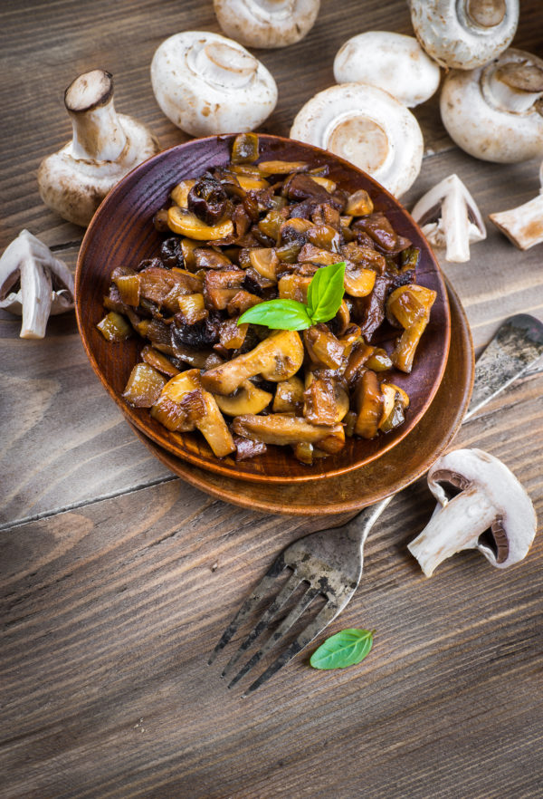 Roasted Mushroom Medley with Garlic Infused Olive Oil Recipe