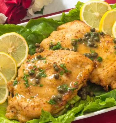 Chicken Piccata with Lemon Infused Olive Oil Recipe