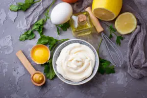 Homemade Mayonnaise made with Lemon Infused  Olive Oil Recipe
