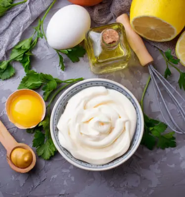 Homemade Mayonnaise made with Lemon Infused  Olive Oil Recipe