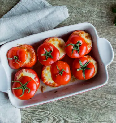 Rosemary Olive Oil Stuffed Tomatoes Recipe