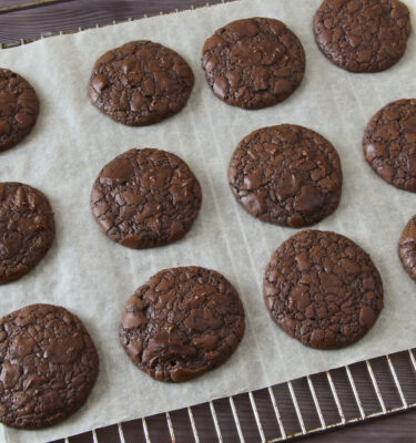 Butter Olive Oil Brownie Cookies Recipe