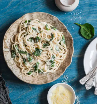 Fresh Basil Cannellini Beans and Lemon Olive Oil Spaghetti Recipe