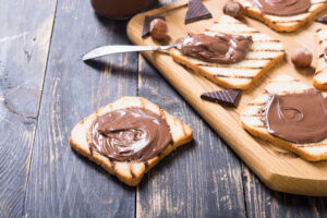 Nutella Toast with Blood Orange Balsamic Recipe