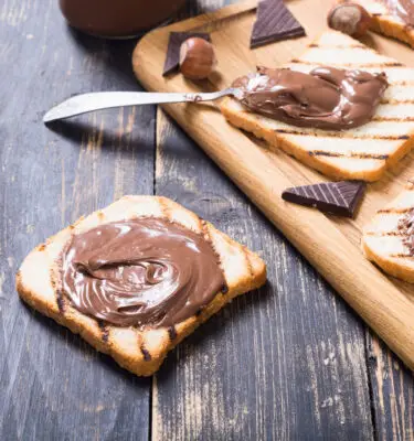 Nutella Toast with Blood Orange Balsamic Recipe