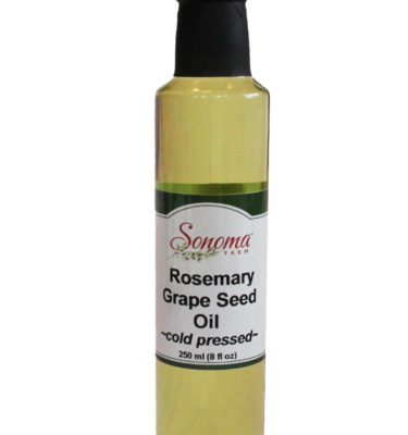 Rosemary Grape Seed Oil From Sonoma Farm