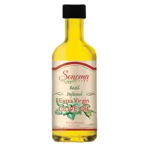 Extra Virgin Olive Oil | <b>Basil Flavor Infused</b> | Sample 44ml / 1.5oz