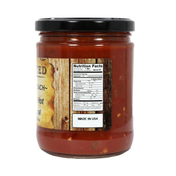 Medium Hot Sweet Peach Salsa 16oz/44g