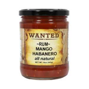 X Hot Rum Mango Habanero Salsa 16oz/443ml
