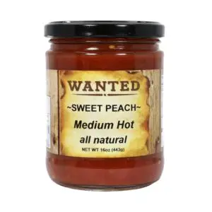 Medium Hot Sweet Peach Salsa 16oz/44g