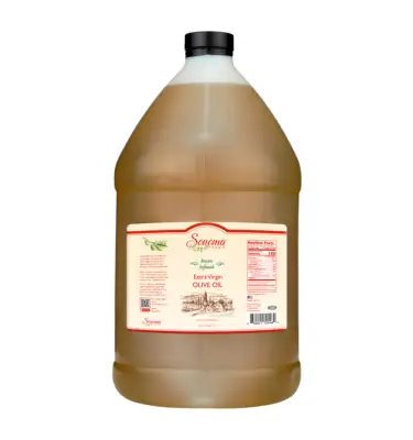 Infused Extra Virgin Olive Oil | <b>Smoky Bacon</b> | 1 Gallon / 3.8 Liters