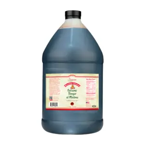 Balsamic Vinegar | Flavor Infused | <b>Bourbon</b> | 1 Gallon / 3.8 Liter