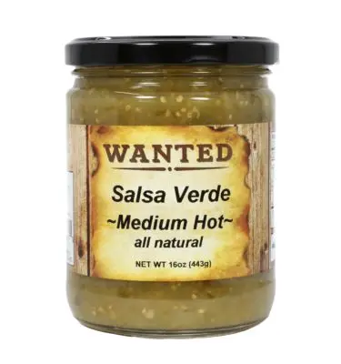 Medium Hot Verde Salsa 16oz / 443g