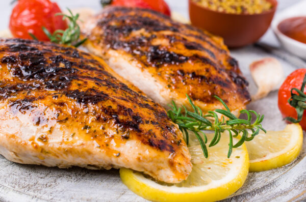 Grilled Lemon Olive Oil Chicken Breasts Recipe